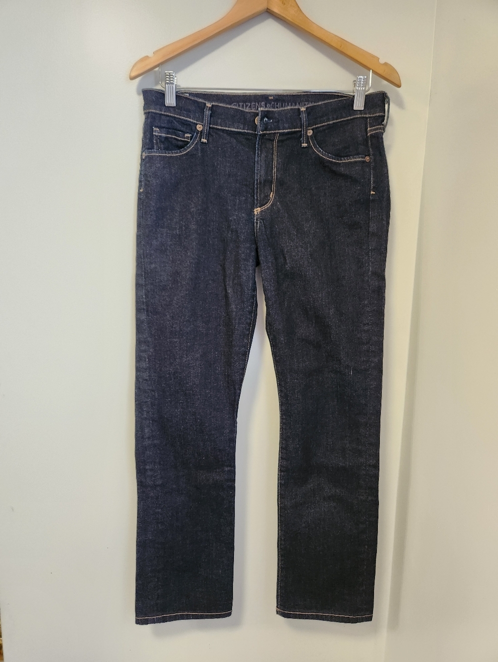Citizens Of Humanity Elson Medium Rise Straight Leg Jeans 28" Inseam